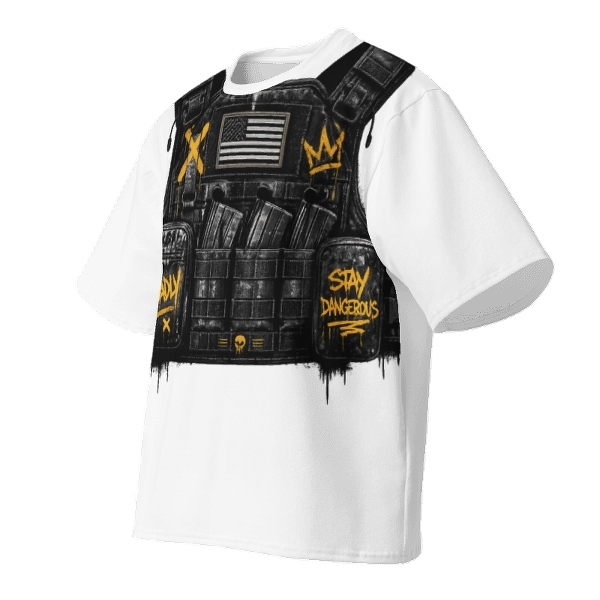 Stay Dangerous Vest Illusion Tee